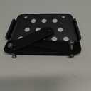 Hoolcar Anti-Slip Brake Foot Pedal Cover for 2007-2020 Jeep Wrangler JK JKU JL JLU JT, 1PC (matte black)