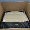 COVER EMPIRE Beige Leather Seat Covers, 5 Seats Universal Car Seat Covers Full Set, Waterproof Automotive Seat Covers Breathable Front and Rear Seat Covers for Most Sedans SUVs Trucks