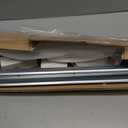 Bypass Sliding Door Hardware 48", Bypass Wardrobe Closet Door Track Set, Smoothly and Quietly, for 2 Door System, XC47-48"