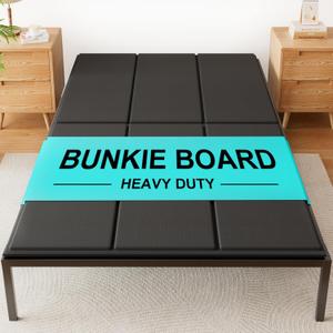 Queen Bunkie Board 10mm (60x80 inches) - Anti-Sag Mattress Support Board, Noise-Minimizing, Breathable & Moisture Resistant - Universal Fit for Bed Frame, Platform Beds & Pull-Out Sleeper Sofa