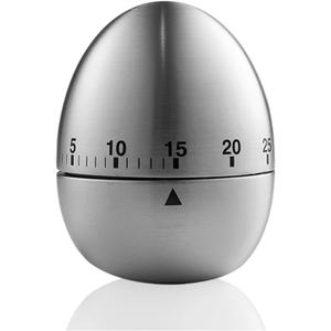60 Minute Egg Timer, Kitchen Timers for Cooking, Wind Up Timer 060 Minutes, Timers for Classroom, Visual Timer for Kids, Mechanical Egg Shape Timer for Saunas and Hard Boiled Eggs (Egg Shape)
