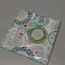 Colorful Mandala Paper Napkins 6.5x6.5 inch/2-Ply Printed Geometric Napkins for Decoupage Party (20-Count)