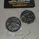 Sander Pad for Milwaukee, 2 Pack 5 Inch 8 Hole Orbital Sander Pad for Milwaukee 6021-21 6034-21 2648-20 2648-21 5" Random Orbit Sander Replacement Hook and Loop Backing Pad for Part Number 51-36-7100