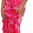 PRETTYGARDEN Maxi Dresses for Women 2025 Floral Beach Sundress Spaghetti Strap Tiered Summer Wedding Guest Long Dress, S