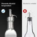 Oil Pour Spout, Olive Oil Spouts, Dispenser Pour Spouts for Bottles, Plastic-free, Leak Proof, Vinegar,Wine and Sauce for Kitchen and Bar Accessories-2PCS