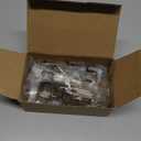 2 Pack Full Overlay Face Frame & Frameless Soft Close Concealed European Hinges for Kitchen Cabinet Door, Clip On, 3 Way Adjustability, 105 Degree