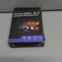 2026 Aimoon Mini Wireless CarPlay Adapter Upgrade Wired to Wireless for CarPlay & Android Auto Plug and Play Fast Auto-Reconnect Stable Control Zero Delay Car Play for iPhone iOS 10+ Android 11+