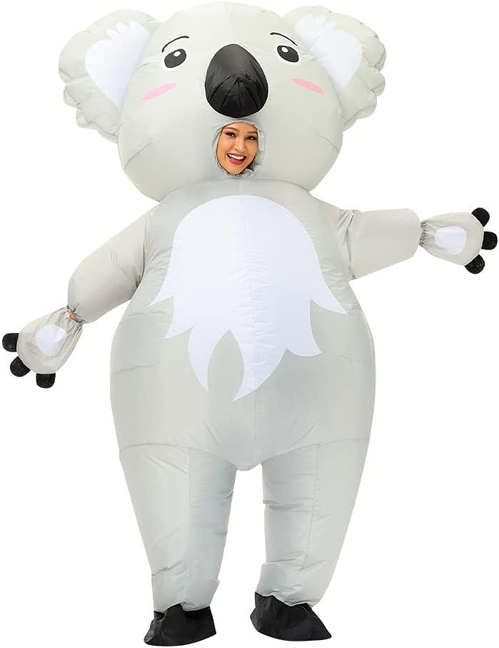Inflatable Costume Adult Halloween Inflatable Costume Blow Up Suit for Women, One Size
