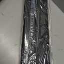 ForPro Half Round Massage Table Bolster Pillow, 26" L x 6" W x 3" H, Black