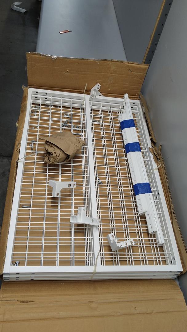 Overhead Single Vertical Air Conditioner Shelf