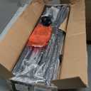 SUPERJARE Console Table with Outlet, 63 Inch Sofa Table with Charging Station, Narrow Hallway Entryway Table, Behind Couch Table Skinny for Entryway, Living Room, Plants, Charcoal Gray (7.9"D x 63"W x 31.5"H)