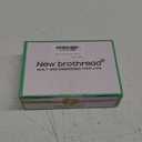 New brothread - 18 Options - Multi-Purpose 100% Mercerized Cotton Threads 50S/3 600M(660Y) Each Spool for Quilting, Serger, Sewing and Embroidery - 24 Basic Colors