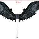 California Costumes, Mechanical Opening Wings, 6 feet Span (Gray, XXL)