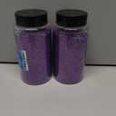 2 x Purple Chunky Glitter, 14.11oz/400g Craft Glitter Powder for Epoxy Tumblers, Hair Face Body Eye Nail Art Festival, DIY Party Decorations