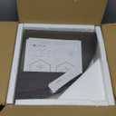 Danya B. Small Floating Wall Mount Laminate Wood Corner Wall Radial Shelves (Set of 2) (Walnut)