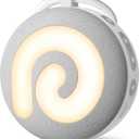 Dreamegg Portable Sound Machine Baby - D11 White Noise Machine for Baby Sleeping with Night Light, White Noise, Lullaby, Nature Sounds, Child Lock, USB Rechargeable Sound Machine for Travel Nursery (Gray)