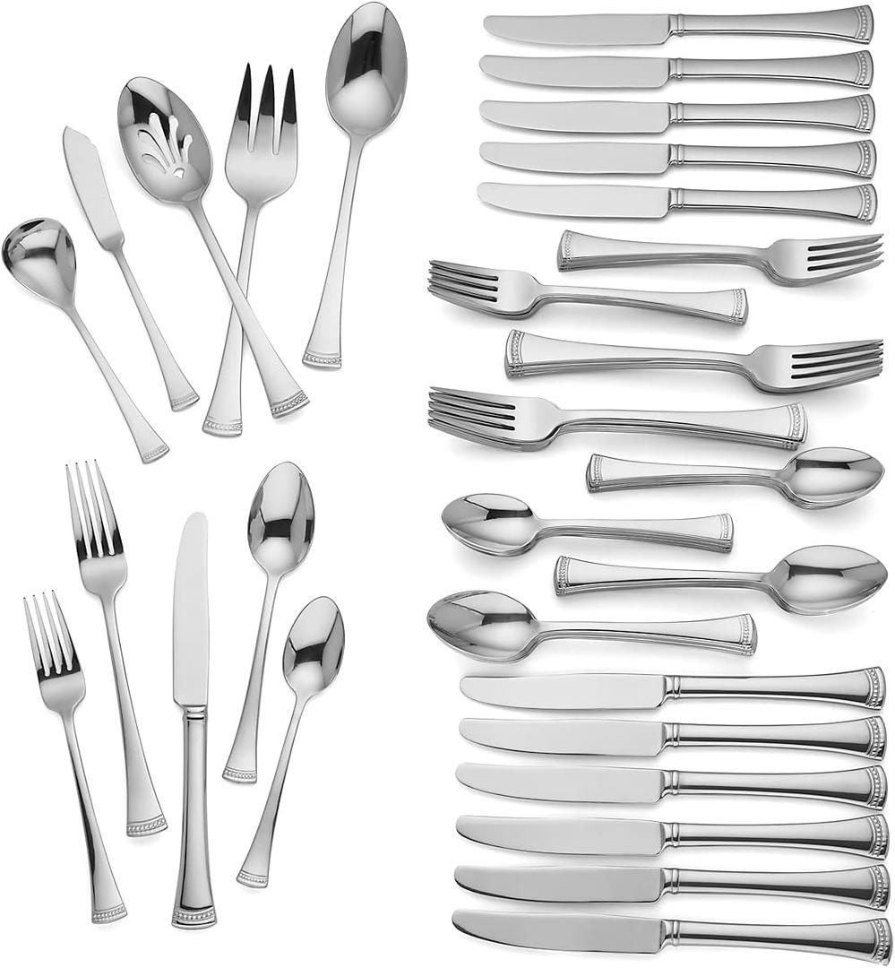Lenox 815486 Portola 65-Piece Flatware Set (10.05 LB)