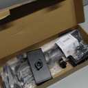 LISEN Tablet Stand iPad Stand for Desk Mount [Ultra Sturdy 2 Clamps] iPad Holder for Tablet Holder Mount Desk Accessories for Men fits iPhone Kindle 4-13" Device Valenties Day Gifts for Women (Black)