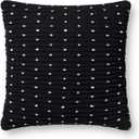 Loloi PLL0118 Black 18'' x 18'' Cover Only Pillow