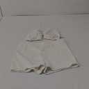 COZYEASE Women's 2 Piece Swimsuits Halter Triangle Top with High Waisted Shorts Bathing Suits Bikini Sets (Beige), Small