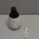 BosilunLife Automatic Soap Dispenser Bathroom - Liquid Hand Free Dispenser Smart Electric Lotion Soap Dispenser Touchless with Waterproof Pump Rechargeable Dish Soap Dispenser Ceramic White, 17oz