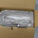 Lord Eagle Hand Mixer Electric Handheld 400W, 5-Speed Lightweight Kitchen Mixer with Storage Case, 5 Stainless Steel Attachments for Baking Cake Egg Cream Food Beater, Turbo+Eject Button (General, White)