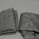 Gwine Charcoal Grey Curtains 84 Inches Long 2 Panels Set, Light Filtering Soft Lightweight Sheer Curtains, Leaf Clip Jacquard Textured Curtain for Bedroom Living Room, 42Wx84L Inches, 2PCS