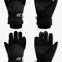 SATINIOR 2 Pairs Kids Waterproof Winter Snow Gloves Ski Gloves for Boy Girl Outdoor Warm Thickening Snowboar 8-12Y