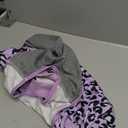 FUAMEY Recovery Suit for Dogs After Surgery,Soft Breathable Dog Bodysuit E-Collar & Cone Alternative Surgical Suit,Male Female Dog Neuter Spay Suits Anti Licking Wounds Onesie Purple Leopard XL (XL(Back:20.1-24.8in,WT:42-75lbs))