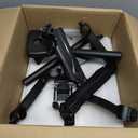 Triple Monitor Mount Fits Max 32" Computer Screen, Holds up to 17.6lbs Each Arm, 3 Monitor Desk Mount, Triple Stand with Tilt Swivel Rotation, VESA Mount 75/100mm