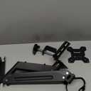 Suptek Monitor Mount Gas Spring Monitor Arm Desk Mount Fully Adjustable Fits 17 20 22 23 24 26 32 inch Monitors Weight Capacity up to 22 lbs (black)