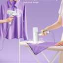 CLEVAST Steamer for Clothes - Portable Garment Steamer, Handheld Foldable Travel Size, Wrinkle Remover, 30-Second Fast Heat Up, 1000W Powerful Steam Output, 120V Only - S