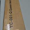 Queen Metal Bed Frame, 7 Inch Low Heavy Duty Platform Bed Frames Queen Size for Box Spring and Mattress, Easy Assembly, Noise-Free, Adjustable, Black