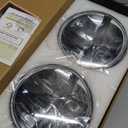 UNI-SHINE 2PCS 7-Inch LED Headlights - DOT Approved, Hi/Lo Beam, Compatible with Jeep Wrangler, Chevy, and Miata - Plug and Play