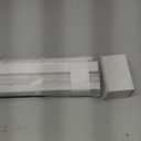 LazBlinds Cordless 1" Vinyl Mini Blinds for Indoor Windows - Light Filtering Horizontal Window Blinds & Shades, 34" W x 36" H, White