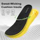 Relxfeet Men's Wide Toe Box Walking Shoes Slip On Breathable Knit Sneakers Lightweight Comfort Fit for All-Day Wear, 9.5 Wide
