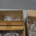 36 Pcs DIY Snow Globe Kit, Clear Plastic Water Globes for Bulk Cap Crafts Valentine Winter Holiday, Empty Decoration Christmas Home Party Supplies Kids, Adults