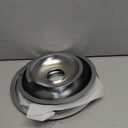 Burner Drip Pans 2 Large 8'' WB32X10013 & 2 Small 6'' WB32X10012 Chrome Drip Pan Set Fits for GE Hotpoint Electric Stove Top - Include 2 Pcs 6'' Drip Pan/Ring and 2 Pcs 8'' Drip Pan/Ring by AMI PARTS