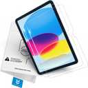 MOBDIK 2 Pack Screen Protector Compatible with iPad A16 11th / 10th Generation (2025/2022) 9H Tempered Glass, AlignGuard Pro,No Bubbles, Ultra Clear, High Touch Sensitivity