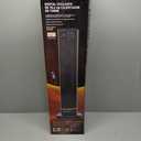 Comfort Zone Oscillating Tower Space Heater with Remote Control for Indoor Use, 30 inch, Digital Adjustable Thermostat, Timer, LCD Display, Safety Tip Over Switch, Overheat Protection, 1500w, MT1030