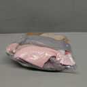 Muslin Baby Bibs 8 Pack, Baby Bandana Drool Bib for Drooling and Teething, Cotton Soft Absorbent for Girls Boys (Macaron Pink)