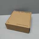 LARS NYSM Electric Salt and Pepper Grinder Set, USB Rechargeable, Automatic Salt and Pepper Mills, Spice Shakers Refillable with LED Light, Adjustable Coarseness, Ceramic Grinder (Taupe Brown)