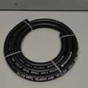 3/8'' Marine Fuel Hose Feed Line Rubber Type A1-15 / SAE J1527 Standards Fits Ships and Marine Equipment (5 Ft)