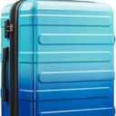 Carry on Luggage 22x14x9 Airline Approved, Expandable 20 Inch Hardside Suitcase with Wheels TSA Lock, PC+ABS Lightweight Carry on Suitcases for Women, CLS-20 In