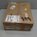 QEEIG 12" Deep Floating Shelves for Wall - 12 x 16 inch Book Shelf Bathroom Bedroom Kitchen Living Room Hanging Bookshelf Farmhouse Set of 3, Black (026-40B3)