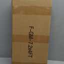 Wokceer Wedding Arch Backdrop Stand 7.2 FT White Metal Chiara Backdrop Stand for Wedding Ceremony Photo Booth Outdoor Indoor Birthday Party Garden Floral Balloon Arch Decoration