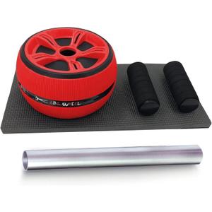 Training Wheels Ab Roller Big wheel Abdominal Muscle Trainer for Fitness Abs Core Workout Abdominal Muscles Training Home Gym Fitness Equipment Ab Roller For Men
