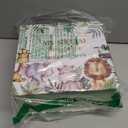 Baby Keepsake Box Newborn Memory Organizer with 9 Labeled Compartments First Keepsake Book Gift Box for Pregnancy Mother's Day Baby Shower New Maternity (Green, Jungle Animal)