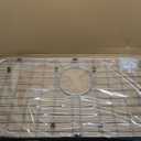 Serene Valley 25-1/4" X 12-1/2“ Sink Grid, Rear Drain with Corner Radius 1-1/2", NLW2513R