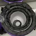 CVNC 432Hz 7-12 Inch Crystal Singing Bowl Set of 7 with 2 Pcs Carrying Case Bag, Frosted Quartz Crystal Sound Bowls for Chakra,Sound Therapy, Meditation Energy